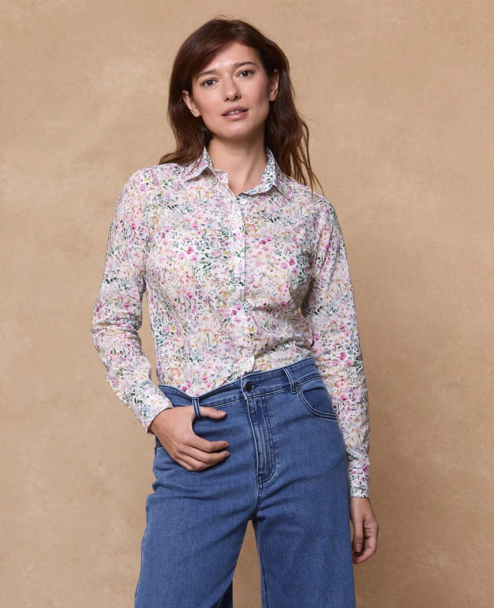 Image of Hannah Liberty Print Shirt - Floral