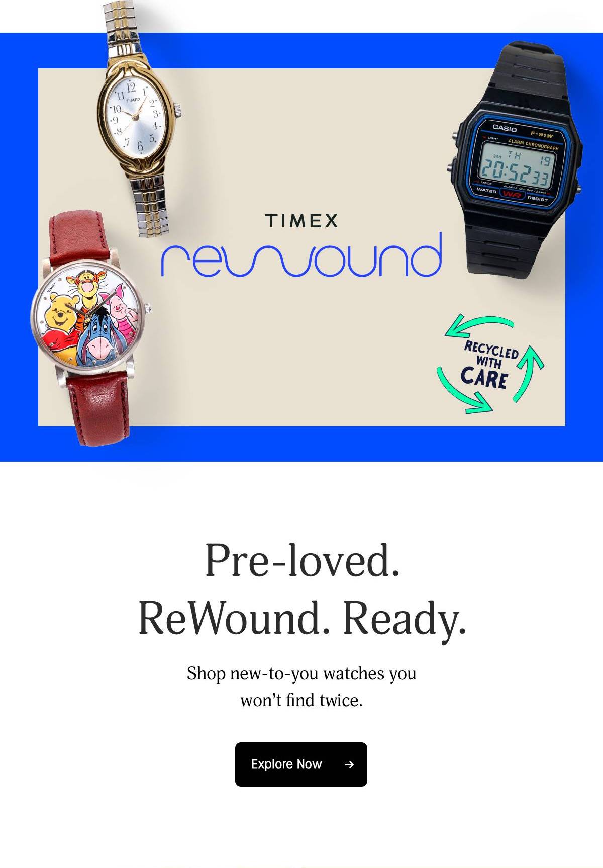 Explore Now  - Timex