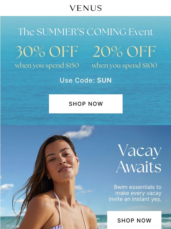 Everything You Need to Fill Your Suitcase: Up to 30% Off