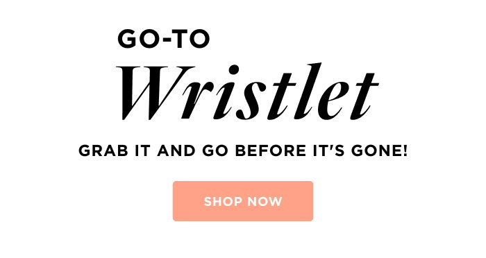 Grab it and go before it's gone! SHOP NOW