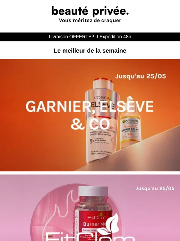 Garnier, FitClem, Patyka, NYX Professional Makeup : le meilleur de la semaine ✨