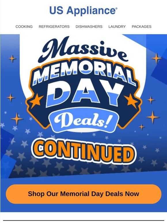 🇺🇸🔻Memorial Day Markdown Continues