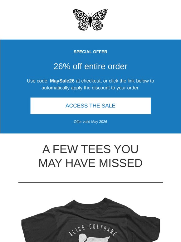 May Deals Continue!