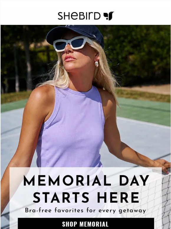 Pack Lighter this Memorial Day.