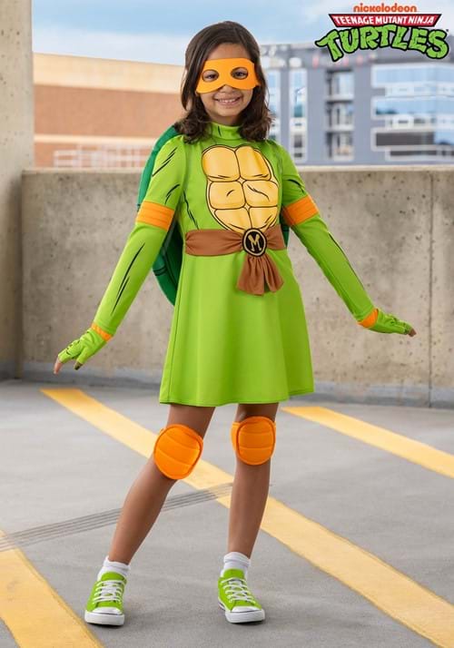 Girl's Teenage Mutant Ninja Turtles Michelangelo Costume Dress