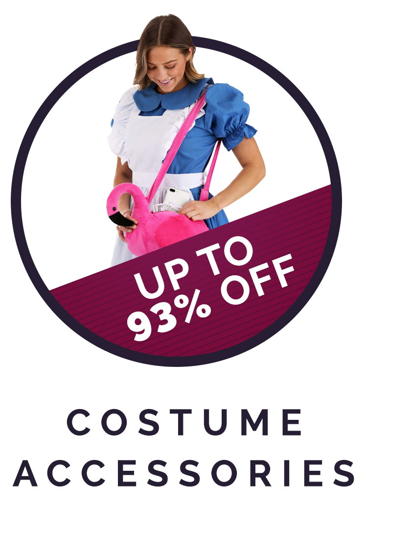 Costume Accessories - 93% OFF!