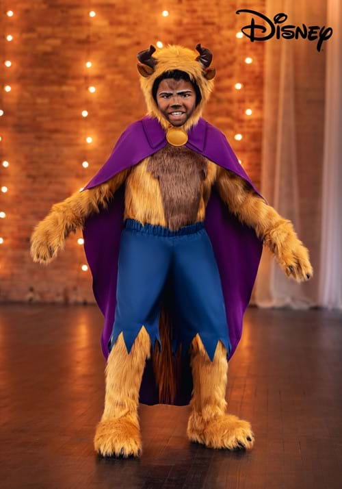 Boy's Deluxe Caped Disney Beast Costume