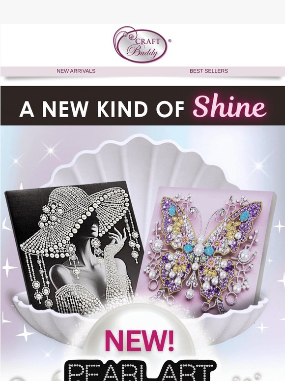 NEW! Pearl Art Kits