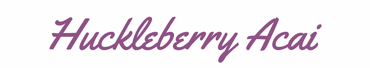 Huckleberry Acai 