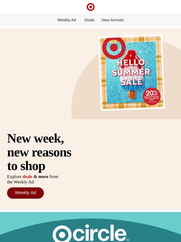 Your New Weekly Ad is here.