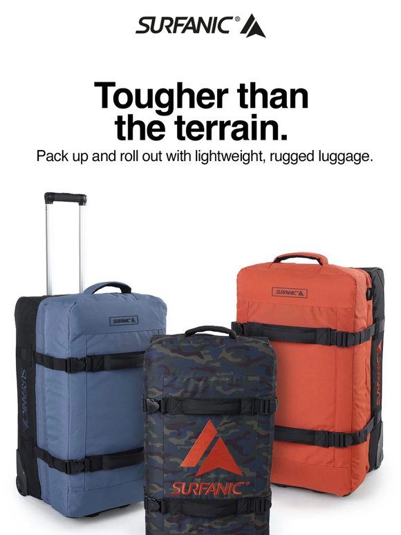 Surfanic Maxim Luggage: Engineered for the Long Run
