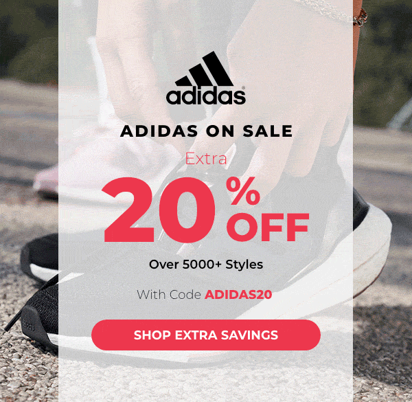 adidas on sale up to 80% Off over 5000 styles with cdoe adidas20 for an extra 20% off | shop extra savings