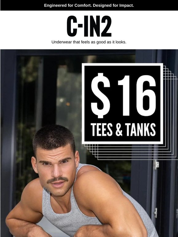 👕 $16 Tees & Tanks