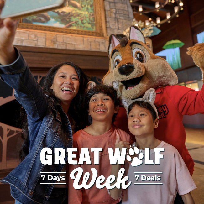 Great Wolf Week: 7 Days, 7 Deals