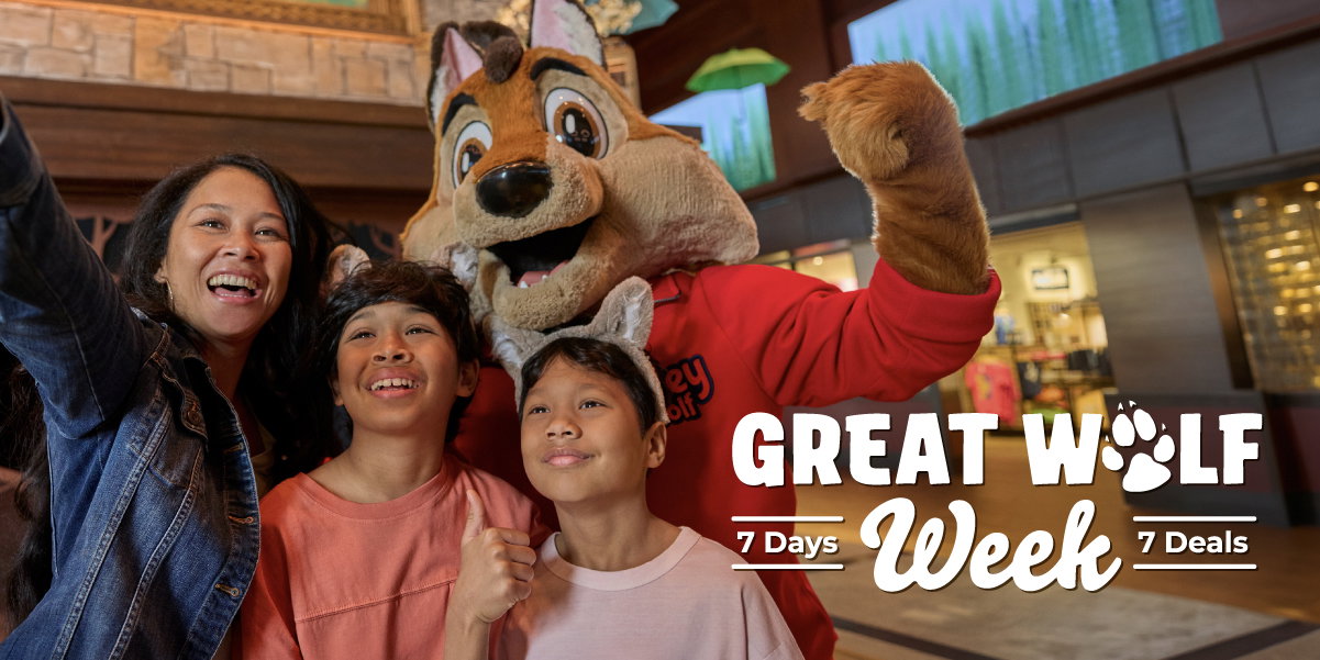 Great Wolf Week: 7 Days, 7 Deals