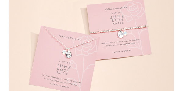 Birth Flower A Little 'June' Rose Bracelet