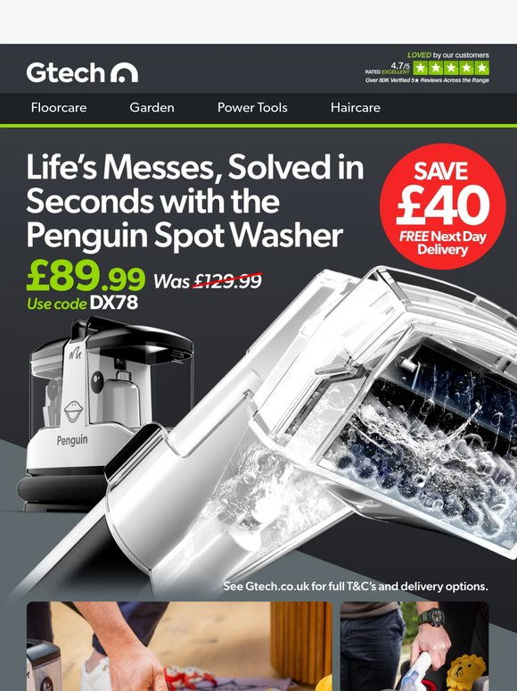 Spot Washer now only £89.99