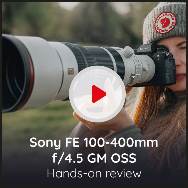 Sony FE 400mm f/4.5 Video