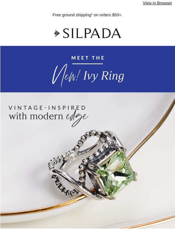 Your next favorite green ring 💚