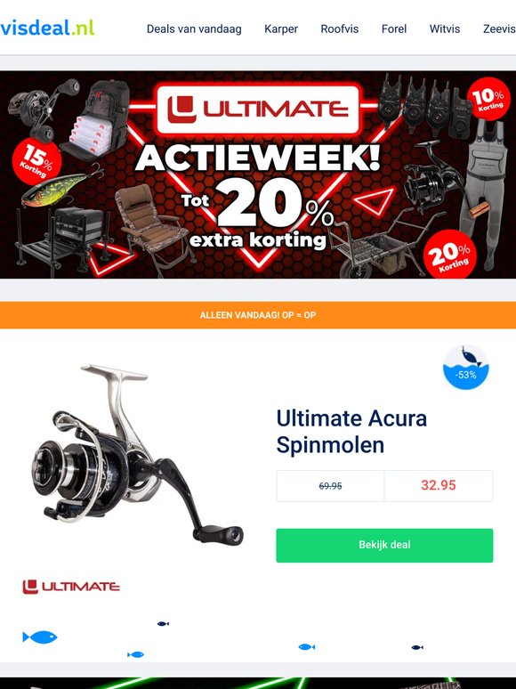 Aas deals die altijd werken 🪱