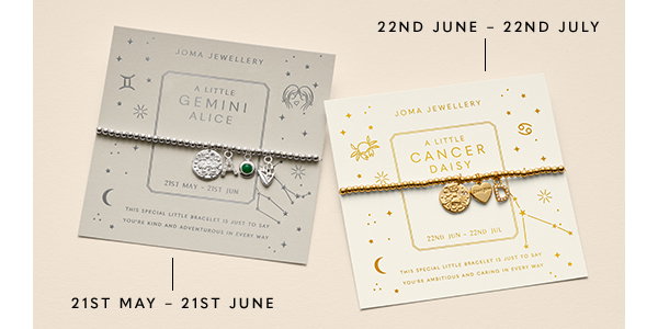 Star Sign A Little 'Gemini' Bracelet