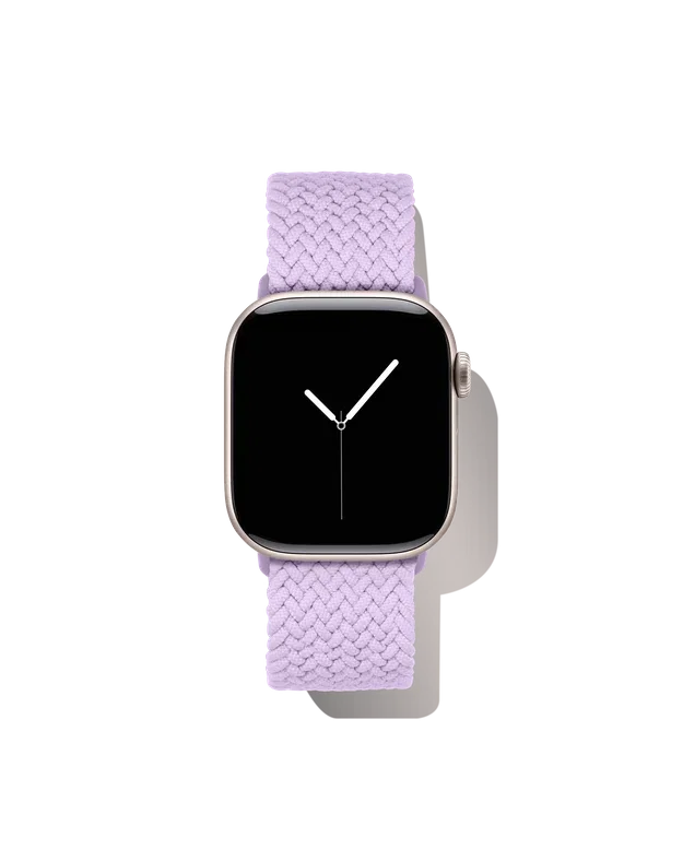Soft Braid Watch Band 42 Lavender Milk