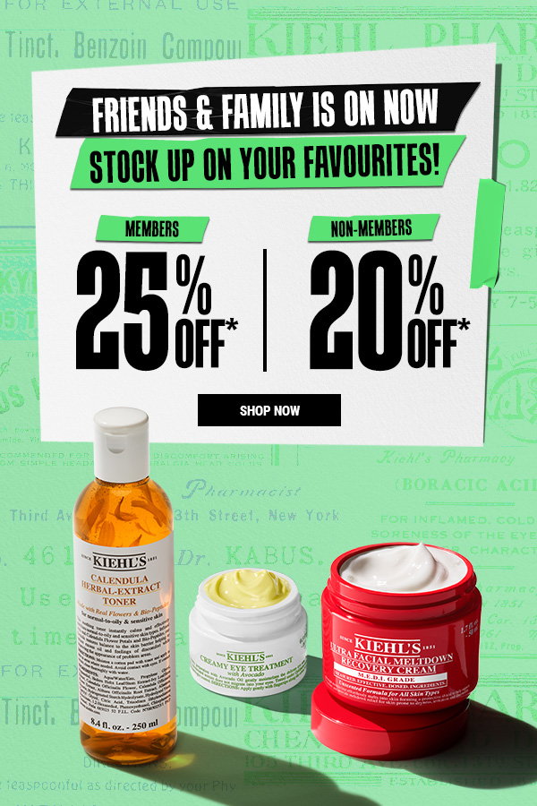 Friends & Family Sale