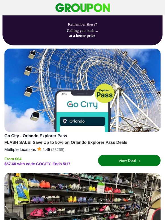 FLASH SALE! Save Up to 50% on Orlando Explorer Pass Deals - Promo Code savings inside. Check it out.