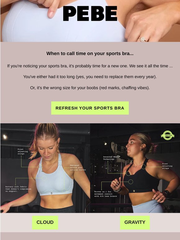 Signs Your Sports Bra is Failing You.