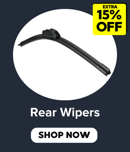 Save 15% On Rear Wipers 