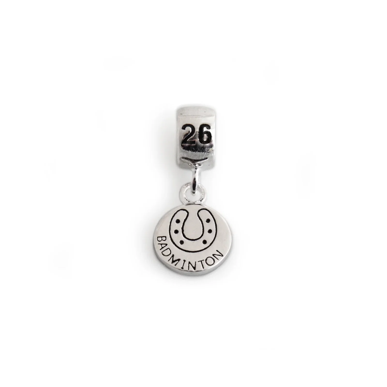 Image of Exclusive Sterling Silver Badminton 2026 Roller Charm