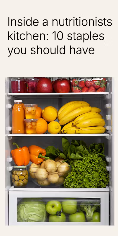10 Foods a Nutritionist Always Keeps in Their Kitchen