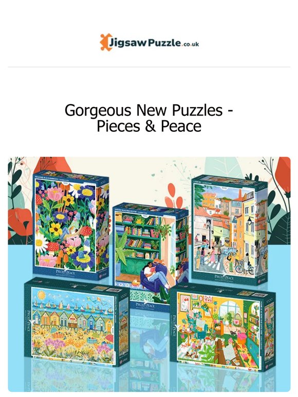 Lovely New Puzzles from Pieces & Peace