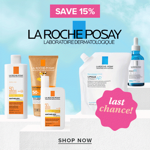 Save 15% on La Roche Posay Last Chance