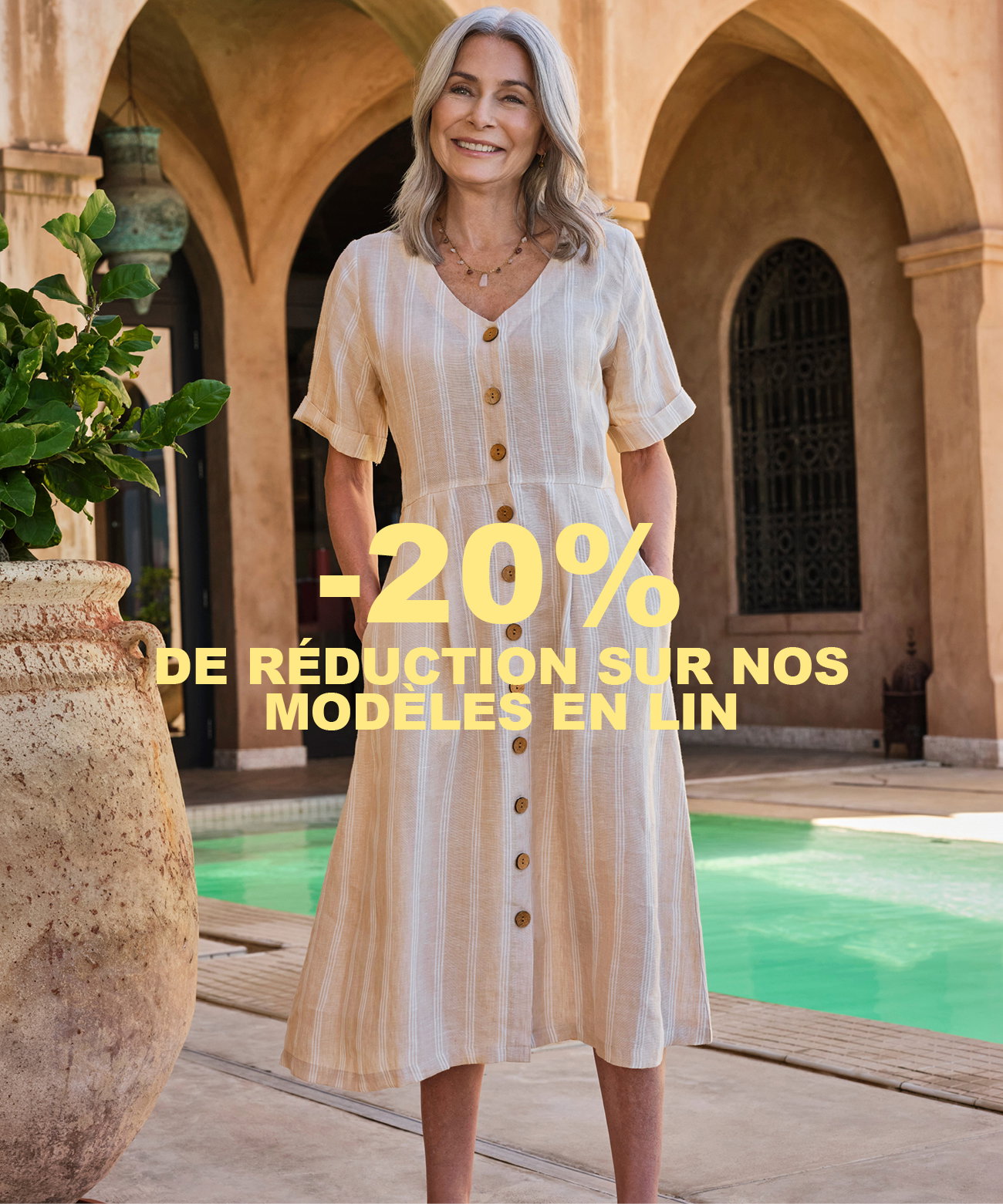 -20% de réduction sur nos modèles en Lin
