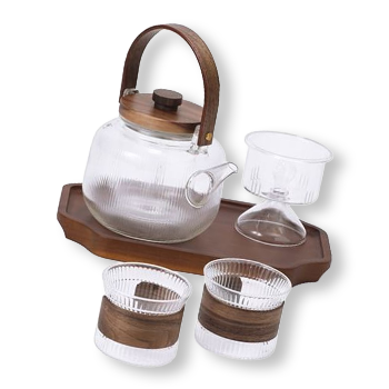 Conjunto-de-Cha-em-Madeira-e-Vidro-Nature-et-Decouvertes-Acessorios-Cafes-e-cha-Tacas-e-canecas