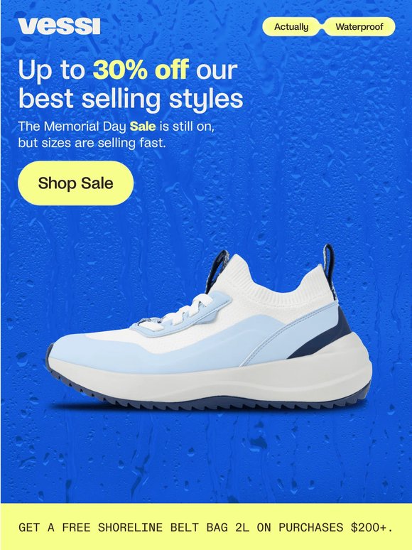 💧Top sellers, up to 30% off