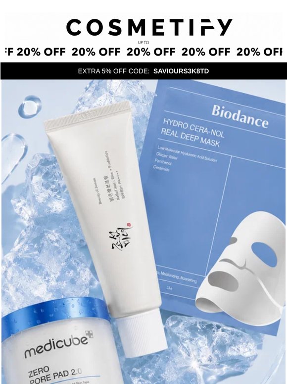 Skincare Saviours 20% Off (or more!)🤩🫧