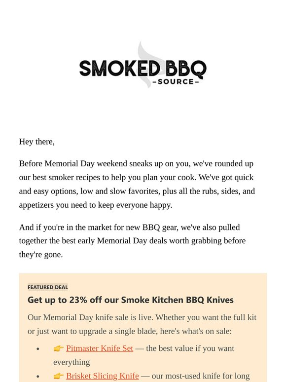 Our Best Memorial Day BBQ Recipes