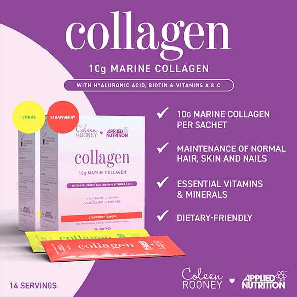 Applied Nutrition x Coleen Rooney Collagen supplements 