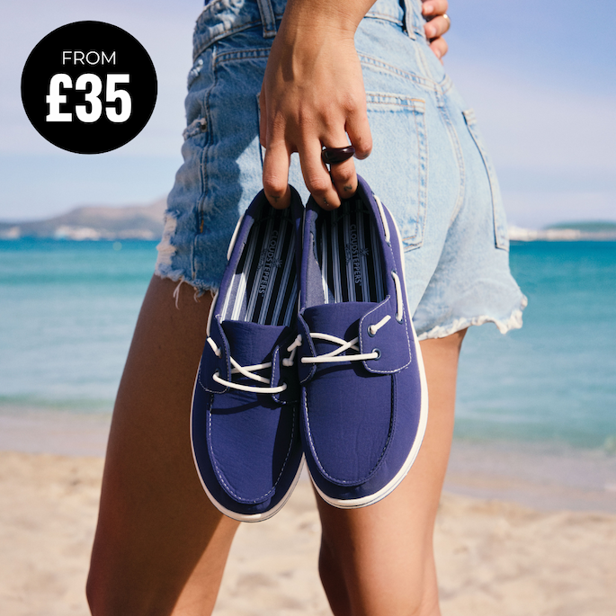 Brinkley Edge Navy Canvas linking to all women's styles