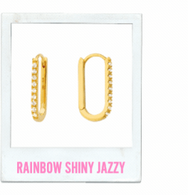 EARRINGS - RAINBOW SHINY JAZZY