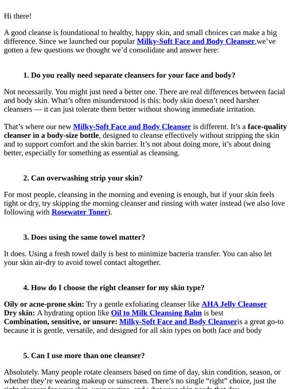 5 common cleansing mistakes (& how to fix them)