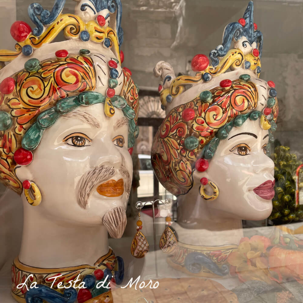 La Testa di Moro - ceramic pot plants