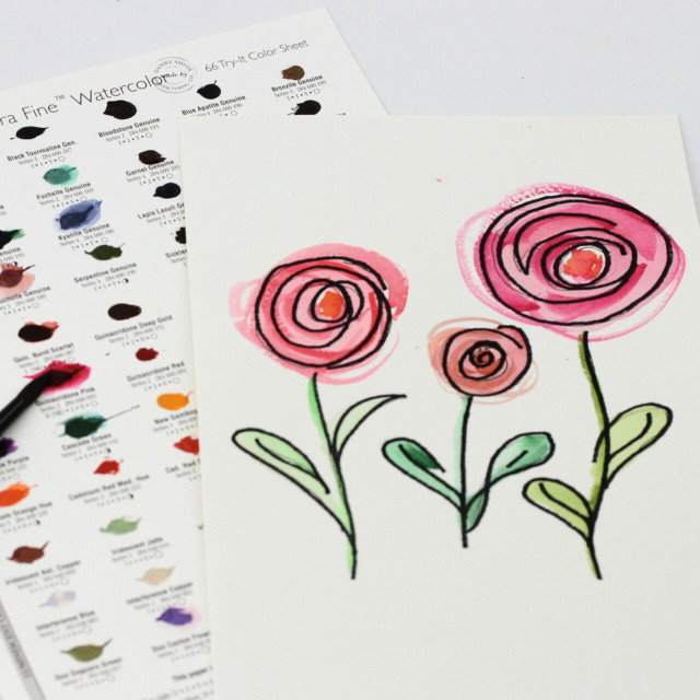 Spend £40 on Daniel Smith Paint and get a FREE Dot Card worth £9.95
