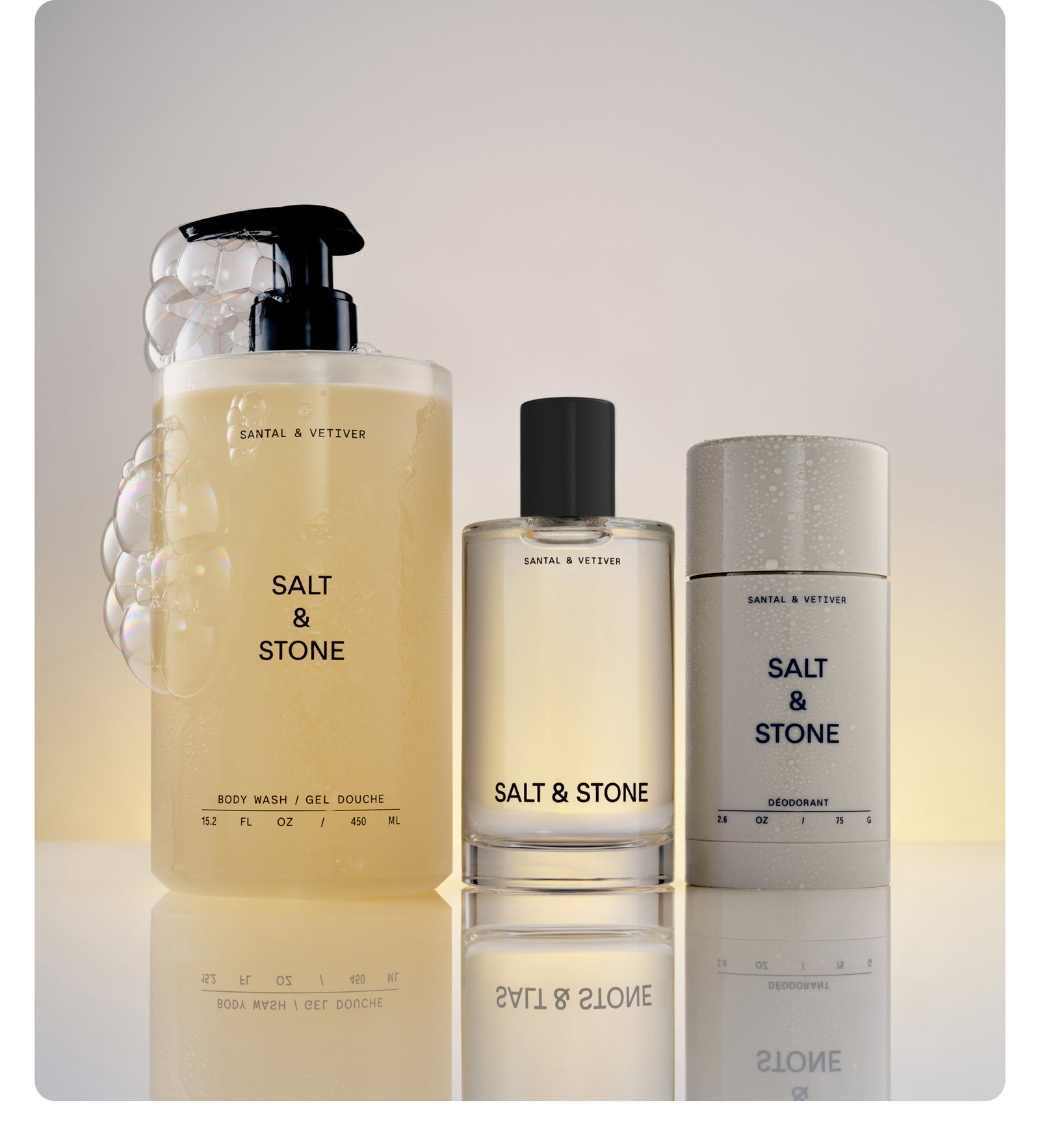In five iconic scents