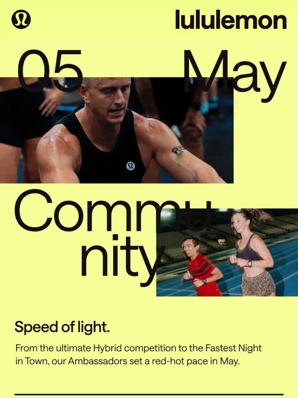 This month in community: Under the lights.
