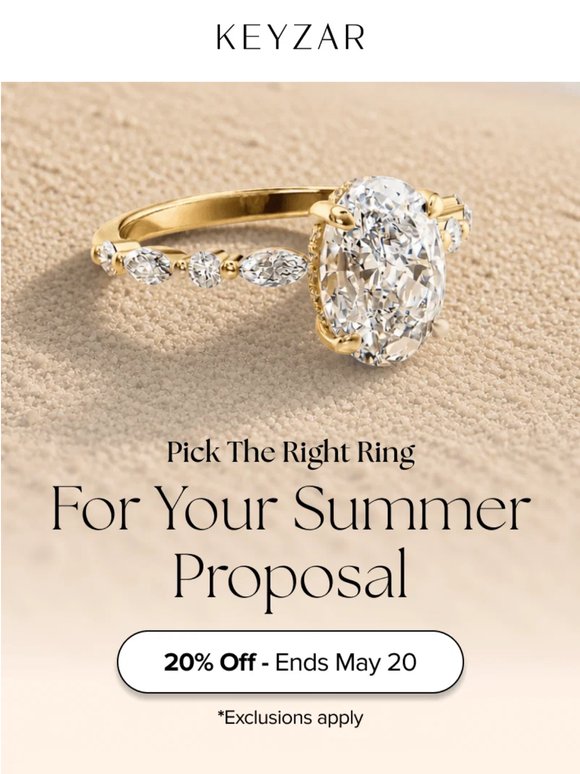 Pick The Right Ring! 20% OFF! 💍🔆