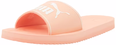 PUMA Unisex PurecatSlide Sandal - Pink Fruit Puma Whit...