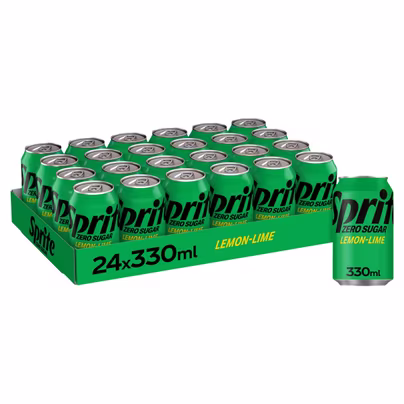 Sprite No Sugar 24 x 330ml Cans (2-4 weeks dispatch now)